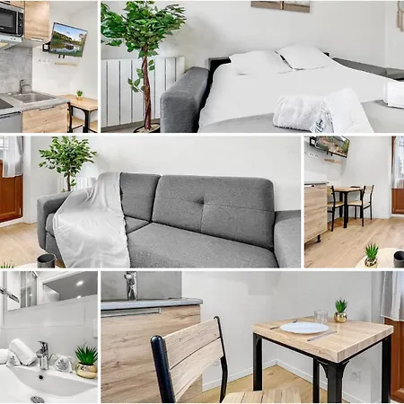 アパート Homey Arbustro - Petit Studio - Proche Frontiere Et Tram - Wifi *